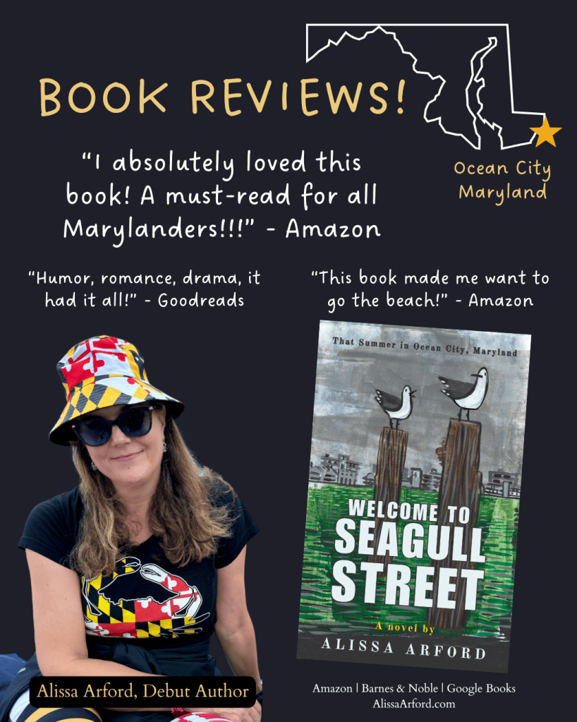 Early Book Reviews for Welcome to Seagull Street: That Summer in Ocean City, Maryland!