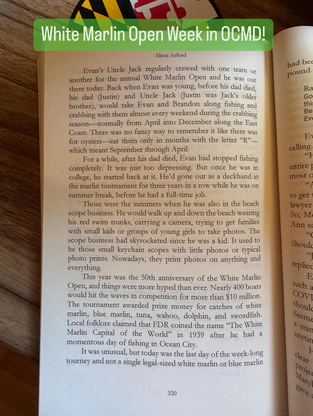 White Marlin Open featured in Welcome to Seagull Street