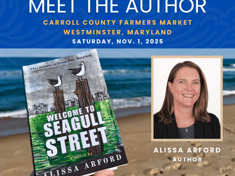 Celebrate Local Authors at the Carroll County Farmers Market, Nov&nbsp;1!