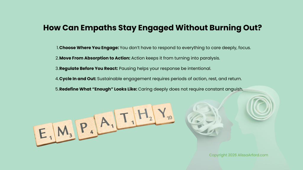 How empaths can stay engaged without becoming overwhelmed